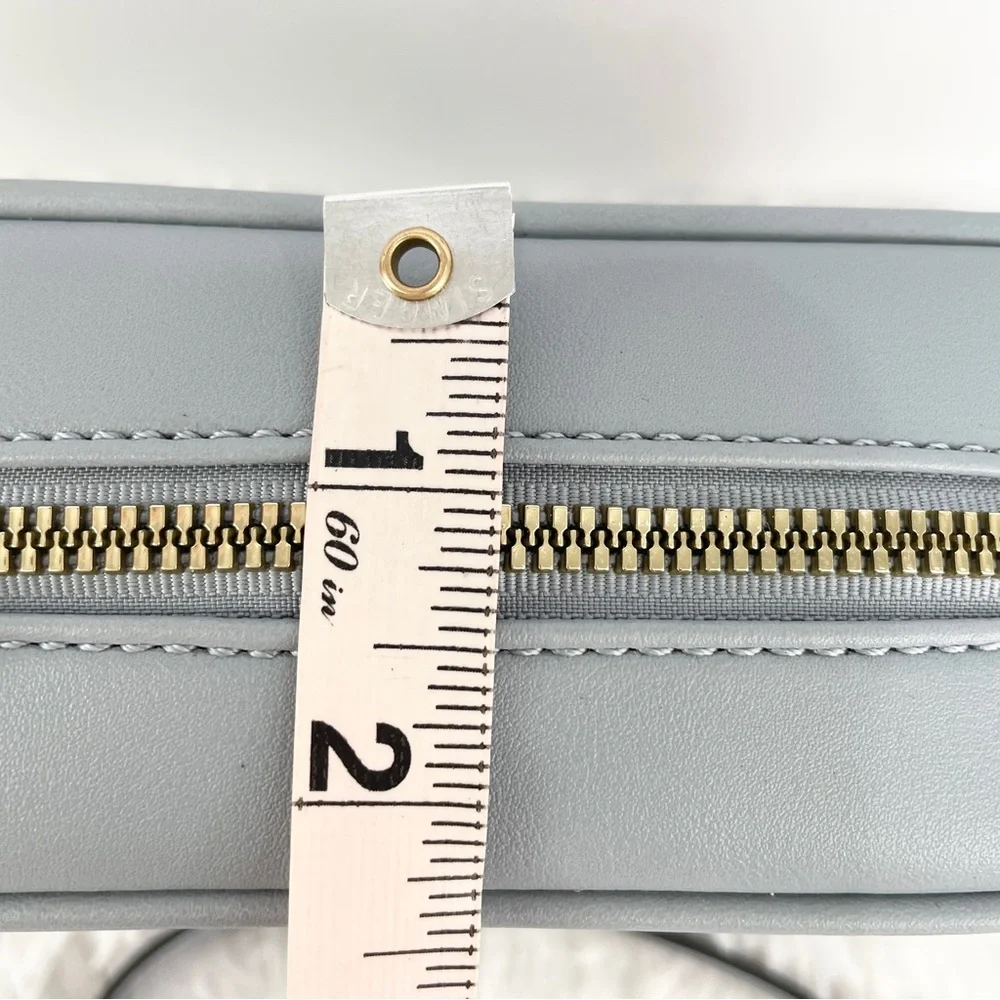 Nine West light pastel blue cross body purse